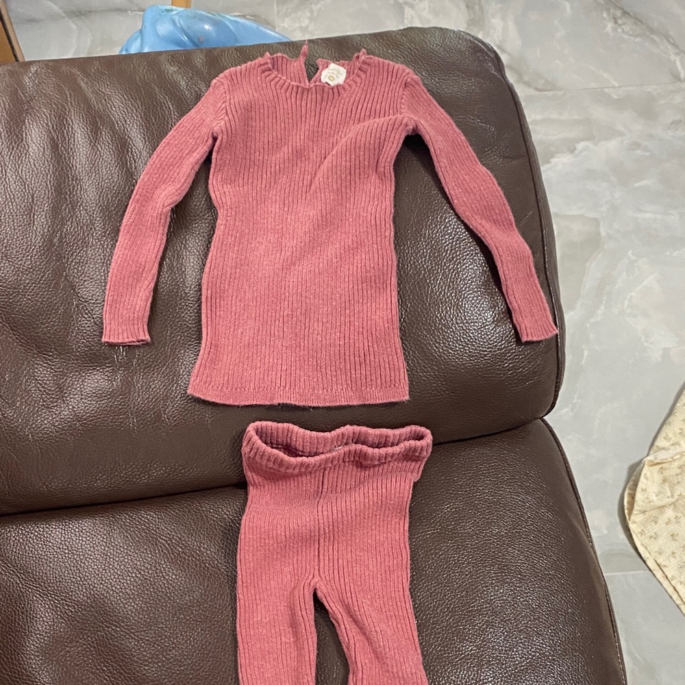Analog Dusty Rose Knit Top